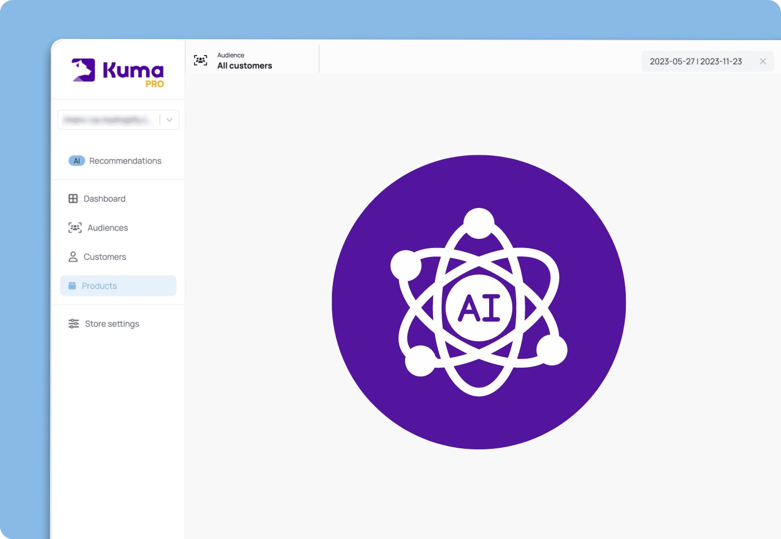 Kuma's artificial intelligence (AI) audience description generator
